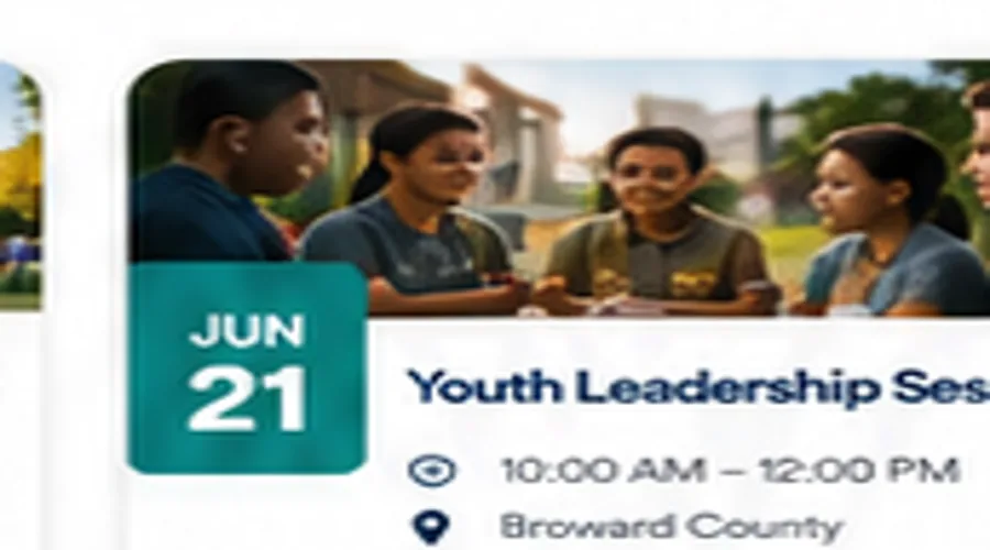 Youth leadership session